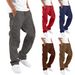 Summer New Men's Cargo Pants Drawstring Multi Pocket Casual Pants_voghion.com