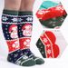 Two Wolves Children's Christmas Ski Thickened Towel Bottom Autumn Winter Cartoon Warm Sports Long Tube Socks_voghion.com