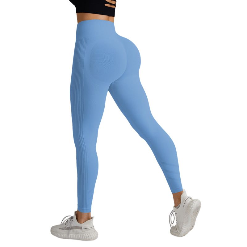 Women's Clothing High Waist Belly Lifting Hip Yoga Pants Women's Tight Quick Drying Breathable Running Sports Fitness Pants_voghion.com
