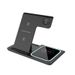 Three-in-one Wireless Charger Desktop Folding Mobile Phone Holder Wireless Charger_voghion.com