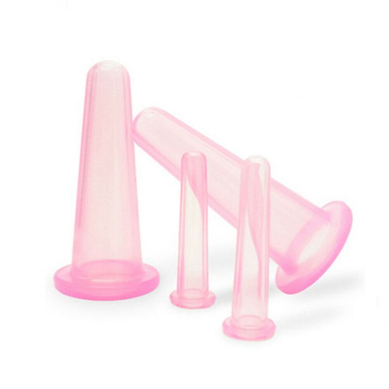 Natural Silicone Facial Cupping Vacuum Push Oil Shujing Suction Face Artifact_voghion.com