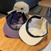 Cappello da baseball in rete a sei pezzi, a tesa corta, con coulisse, stile campeggio, stile Blogger, a rapida asciugatura, bordo piatto, per esterni_voghion.com