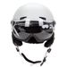 Professional ski helmet with goggles with regulator Ski helmet Snow sports helmet_voghion.com