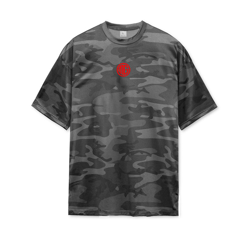 Men's loose everything Sports casual T-shirt_voghion.com