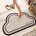 Tappetini antiscivolo per il bagno, tappetini assorbenti in fango diatomeico, tappetini per porte a forma di nuvola, tappeti ad asciugatura rapida_voghion.com