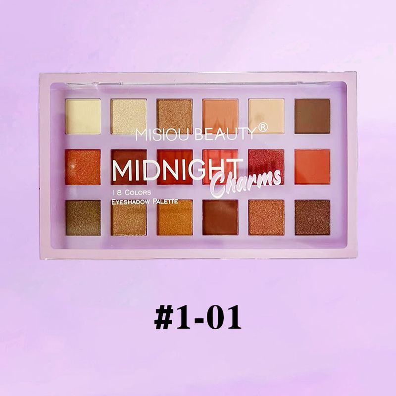 Halloween Make-Up Erde Farbe Lidschatten Europa Und Amerika Matte Feine Flash Multi Farbe Lidschatten Platte 18 Farben_voghion.com