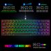 Hot Sale Spanish/English 69-key RGB Backlit Wired Gaming Keyboard, 68% Compact Design, A Must-have Gadget For Office Workers And_voghion.com