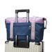 Practical large capacity color blocked short distance travel bag, dry wet separation fitness bag, hand-held bag for waiting_voghion.com