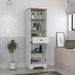 St. Clair Linen Cabinet, Two Interior Shelves, Two Open Shelves_voghion.com