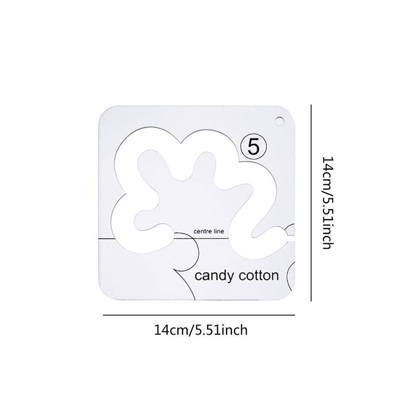 Special shaped patchwork template sewing patchwork ruler hollowed out sewing template_voghion.com