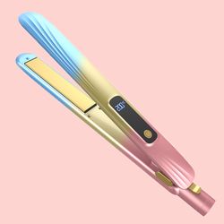 Forró lapos vas fésű afrikai nőknek hajvasaló készlet_voghion.com