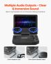 Portable DVD Player 7 Inch HD Swivel Display Screen 4 Hours Built-in Battery_voghion.com