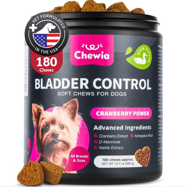 Dog Urinary Health Supplement Dog Cranberry Incontinence Supplement For Support UTI Tract Cranberry Treatment Bladder Fo Kidney_voghion.com