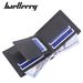 BAELLERRY neue brieftasche männer kurze stil zwei-falten multi-karte slot ticket clip gestreiften offene brieftasche großhandel_voghion.com