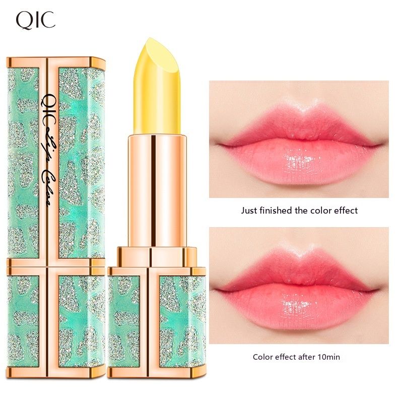 QIC Carotin Kosmetik Make-up Kugel Farbe feuchtigkeitsspendende Temperatur ändern Lippenstift_voghion.com