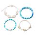 Bohemian Style Beach Vacation Conch Starfish Turtle Seed Bead Bracelet Set For Women Creative_voghion.com