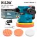 Lucidatrice a batteria HILDA per auto e marmo - 3 velocità regolabili, tampone da 125 mm, 2800 giri/min, batteria al litio (5 modelli disponibili)_voghion.com