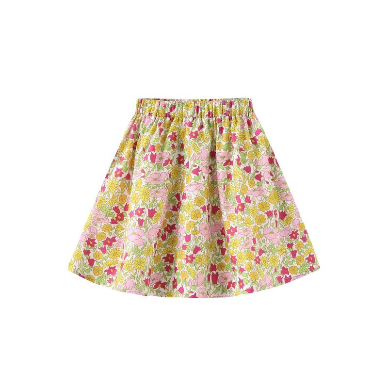 Mutter & Kinder D's Neue kinder Röcke Mädchen Kleine Blumen Röcke Baby Kleine Blumen Taille Röcke Kleider_voghion.com