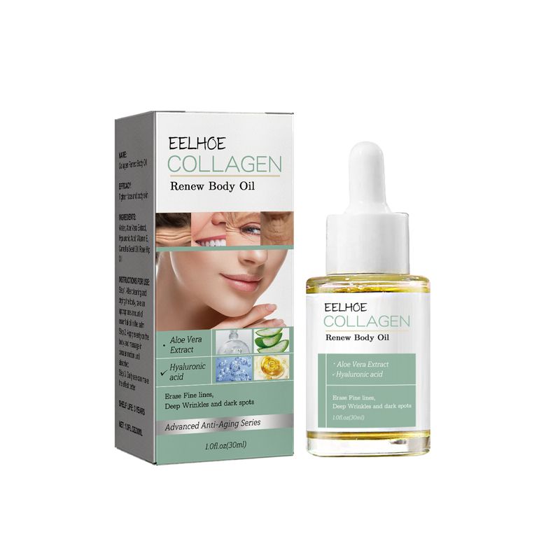 Ulei de colagen Body Beautiful, pentru tonifierea pielii corpului, brațelor, abdomenului și coapselor_voghion.com