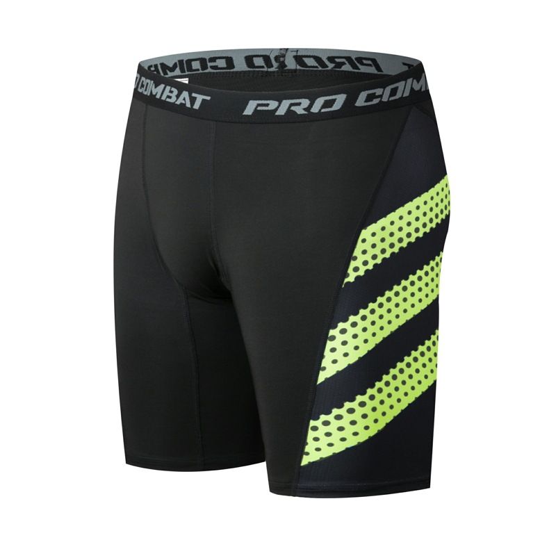 Men's clothing Sports leggings for men Fitness Running pants Quick dry Breathable five cent leggings for men_voghion.com