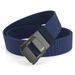 No-Tooth Automatic Buckle Men's Elastic Nylon Casual Canvas Woven Business Belt_voghion.com