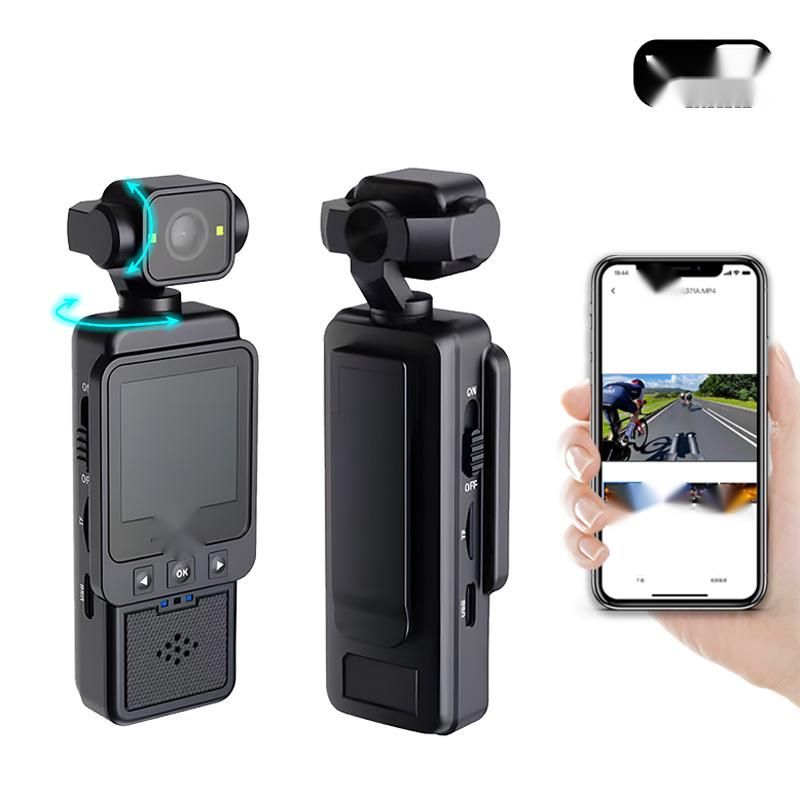 Pocket WIFI Digital Camcorder With Infrared Night Vision - Ideal For Motorcycle And Law Enforcement_voghion.com