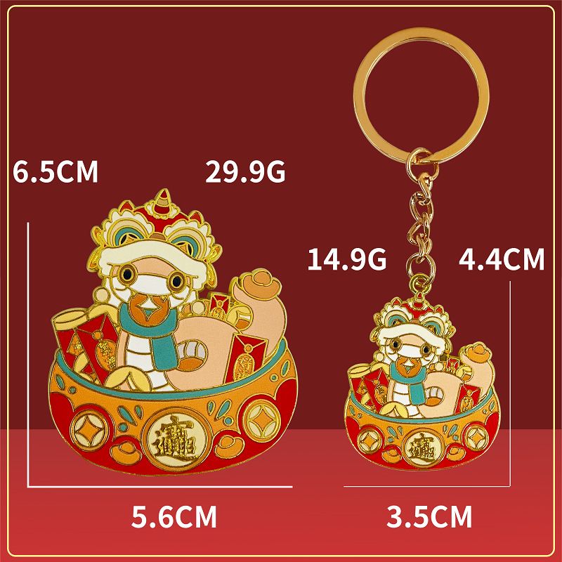 Adatto per portachiavi Capitano Cosplay Spilla squisita 3D Ciondolo zaino di alto valore_voghion.com