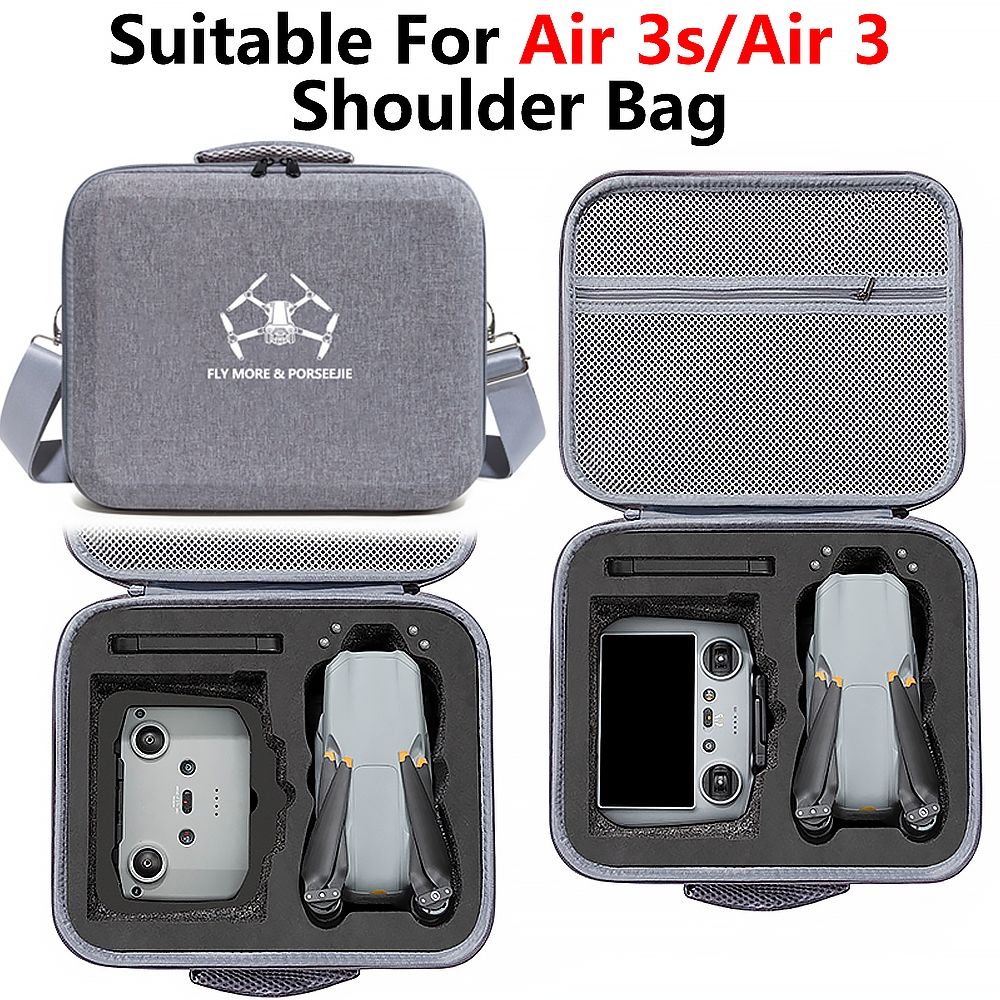 1 Pc For DJI 3S Shoulder Air 3 Travel Drone Anti-collision Storage Bag_voghion.com
