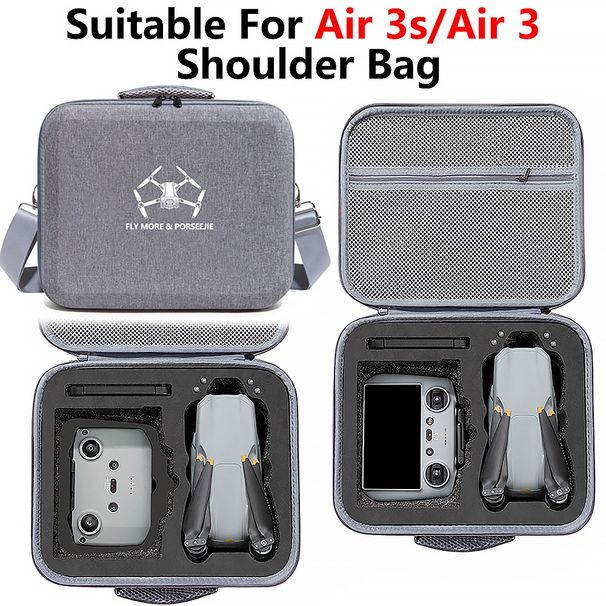 1 Pc For DJI 3S Shoulder Air 3 Travel Drone Anti-collision Storage Bag_voghion.com