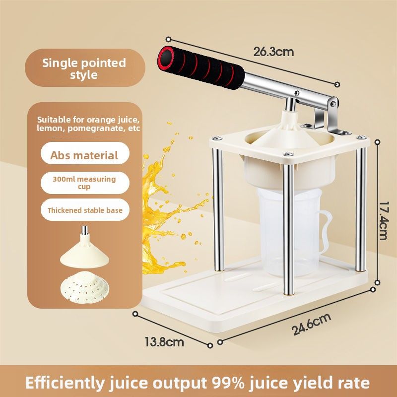 ACA Manual Juicer For Street Vending Commercial Squeezer Handmade Orange Special Hand Press Fresh Juice Artifact_voghion.com