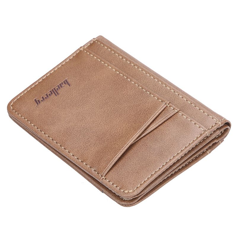 Baellerry wallet men's short Korean style fashion multi-card holder thin multi-function driver's license holder_voghion.com