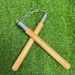 Log Nunchakus Massivholzkette Nunchakus Tatsächlicher Kampf Harte Nunchakus Kampfkunst Aufführungspraxis Selbstverteidigungsstock_voghion.com