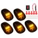 5pcs LED Running Cab Marker Roof Top Mouse Signal Light For Dodge RAM F150 Beast Toyota Tundra Chevrolet GMC Pickup SUV_voghion.com