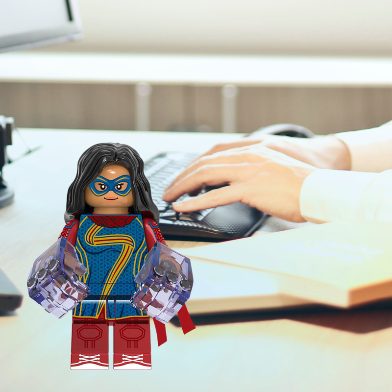 4.5cm Minifigure DIY Assembled Plastic Bricks Toy Collectible Figurine Desktop Ornament Cute Minifigures Toy Building Blocks_voghion.com