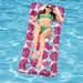 Leaf Print Opblaasbar Pool Float Erwuessener Gréisst Lounger Mat Atem Mesh Design Fir Schwämm Beach Party & Entspanung_voghion.com
