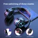 Head-Mounted Gaming Headphones Bluetooth Surround Sound Stereo Wireless Earphones With Microphone Colorful PC Laptop_voghion.com
