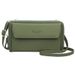 Baellerry Women's Long Wallet Korean Style Double Zipper Large Capacity Crossbody Fashion Versatile Phone Bag_voghion.com