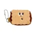 Kawai Biscuit Coin Bags Headphone Organizer Key Cards Storage Bag Kid Schoolbag Pendant_voghion.com