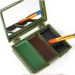 Outdoor Facial Camouflage Oil Military Training Cs Military Fan Tactical Face Three-color Camouflage Oil Box With Mirror_voghion.com