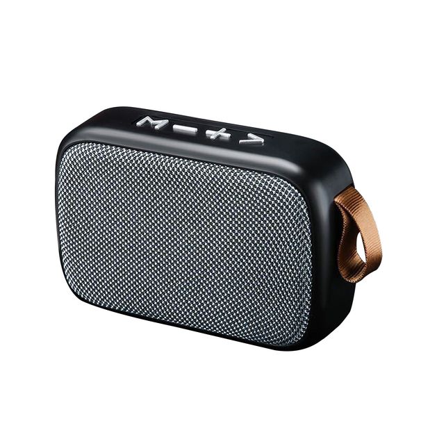 Przenośny głośnik bezprzewodowy Mini G2 6D Bass kompatybilny z Bluetooth 4.2 z gniazdem karty USB TF Głośnik niskotonowy dla_voghion.com