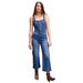 Damesmode denim slim-fit jumpsuit spray wit sexy halter jumpsuit denim broek_voghion.com