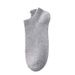 Vijf paar zwarte, witte, grijze en effen gekleurde verzendsokken in aparte verpakking met ritszakken_voghion.com