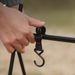 Outdoor Camping Multifunctional Triangle Rack Portable Storage S-Type Webbing Hook_voghion.com