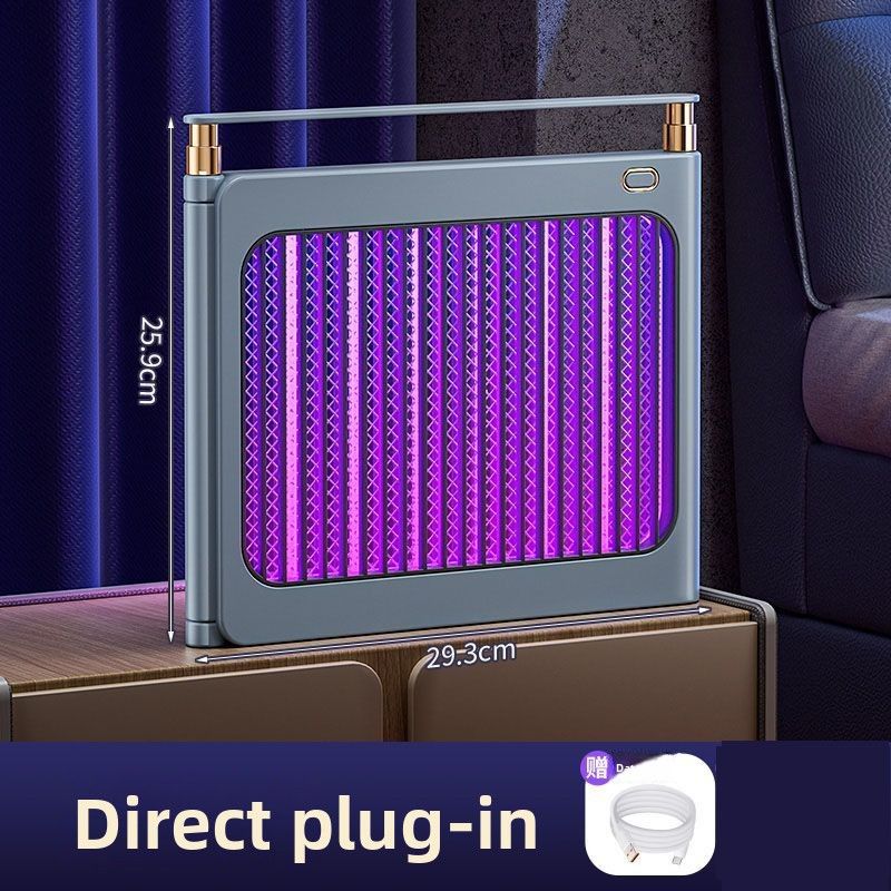 Lámpara eléctrica matamoscas para restaurantes, hogar, uso comercial, atrapamoscas, dispositivo mágico de interior, matamoscas, tienda, restaurante._voghion.com