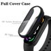 Case cover+glass For Xiaomi Mi Band 7 6 Accessories Case+Film Full Coverage Protective Cover Miband 7 6 5 4 3 screen protector_voghion.com