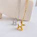 2025 Women Fashion Dog shaped pendant necklace, gold silver balloons, with robot animal chains, wedding and Christmas gifts_voghion.com