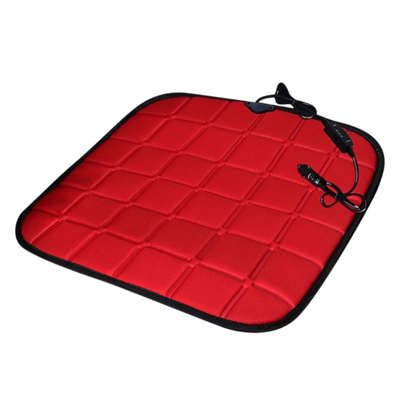 Winter Cushions Warmer Covers 12V Universal Car Heating Heater Pads Adjustable Electric Heated Pad_voghion.com