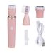 Barbeador elétrico três em um feminino OEM, limpeza indolor de todo o corpo, adequado para carregamento USB multiponto_voghion.com