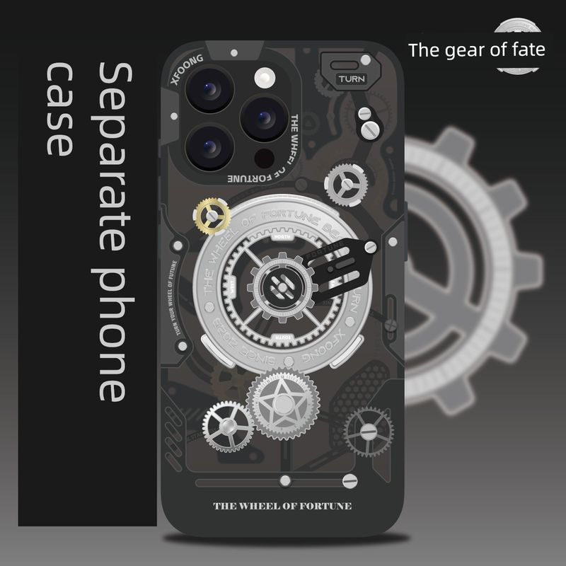Qualità imbattibile Xfoong Originale | Marchio di design Destiny Gear Custodia morbida in TPU IMD bifacciale con foro per cordino Pulsante indipendente Magnetico_voghion.com
