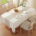 Table Cloth Simple Jacquard Embroidery Tablecloth Household Coffee Table Mat Tablecloth Table Mat_voghion.com